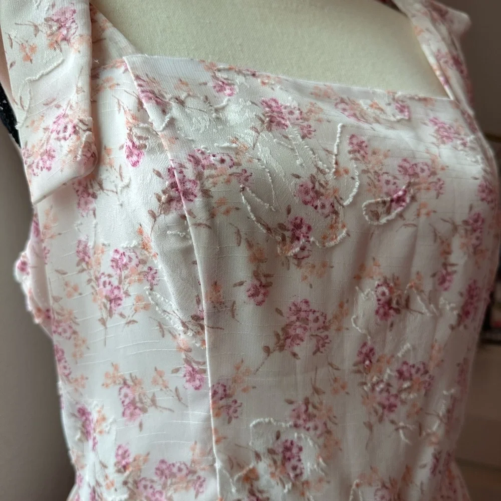 Trixxi Floral Juniors Mini Dress - Picture 5 of 9